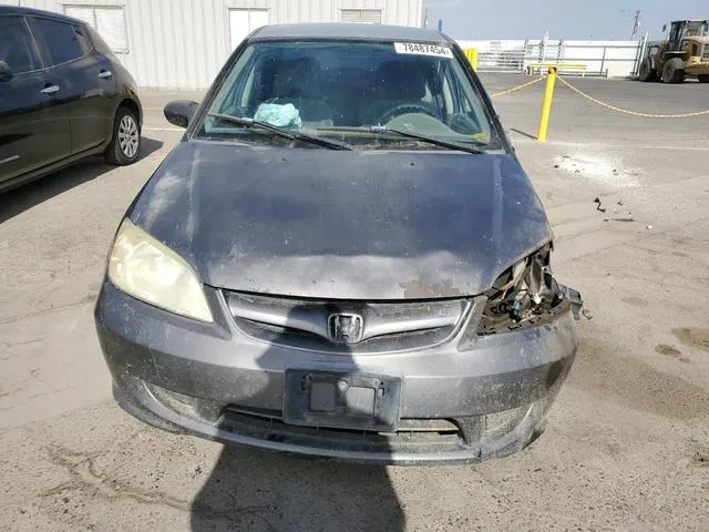 2HGES15535H519509 2005 2005 Honda Civic- LX 5