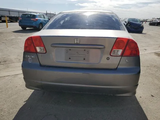 2HGES15535H519509 2005 2005 Honda Civic- LX 6