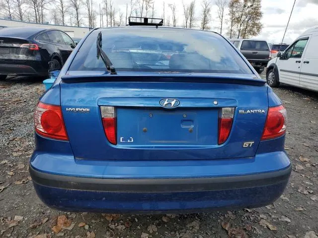 KMHDN56DX6U179705 2006 2006 Hyundai Elantra- Gls 6