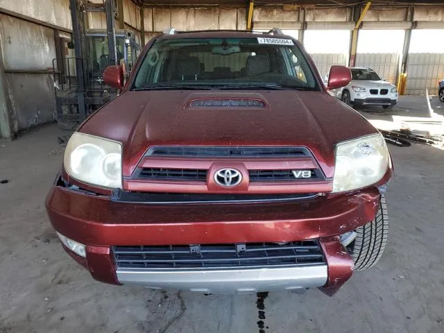 JTEZT14R258007291 2005 2005 Toyota 4runner- SR5 5