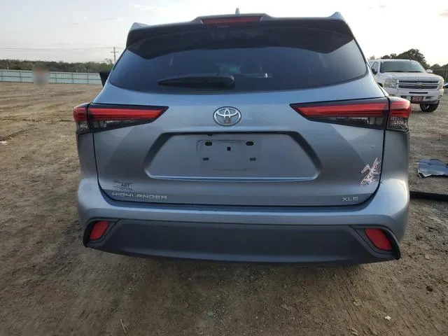 5TDGZRAH9MS083847 2021 2021 Toyota Highlander- Xle 6