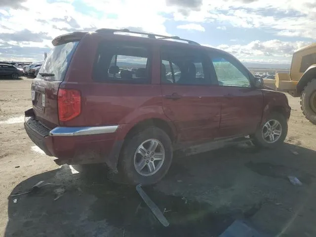 2HKYF18633H600521 2003 2003 Honda Pilot-V6- Exl 3