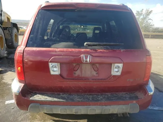 2HKYF18633H600521 2003 2003 Honda Pilot-V6- Exl 6