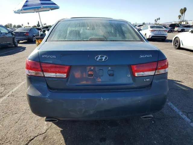 5NPEU46F76H070183 2006 2006 Hyundai Sonata- Gls 6