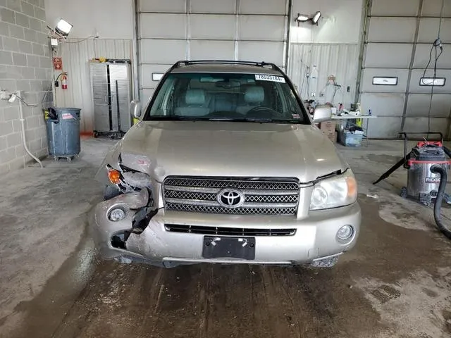 JTEEW21A060011429 2006 2006 Toyota Highlander- Hybrid 5