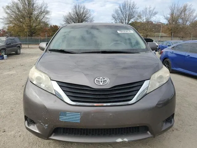 5TDKK3DC3CS277073 2012 2012 Toyota Sienna- LE 5