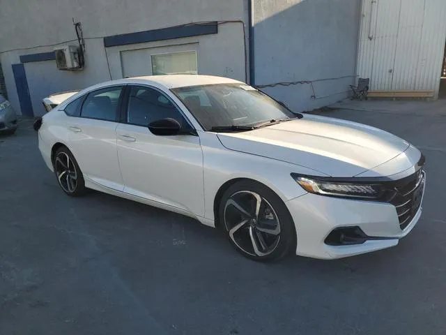 1HGCV1F35MA095677 2021 2021 Honda Accord- Sport 4