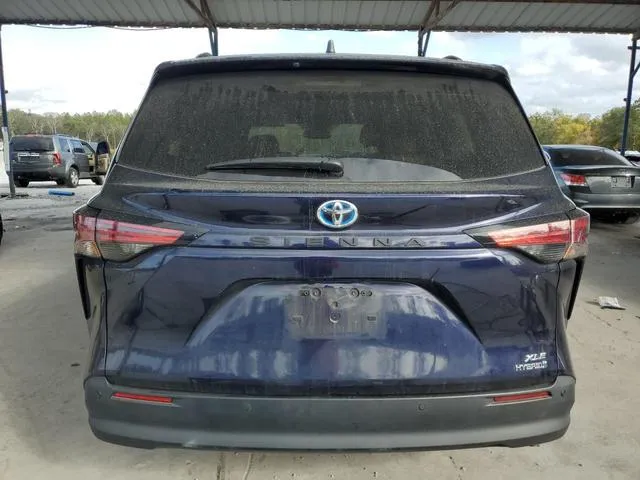 5TDYRKEC0MS065554 2021 2021 Toyota Sienna- Xle 6