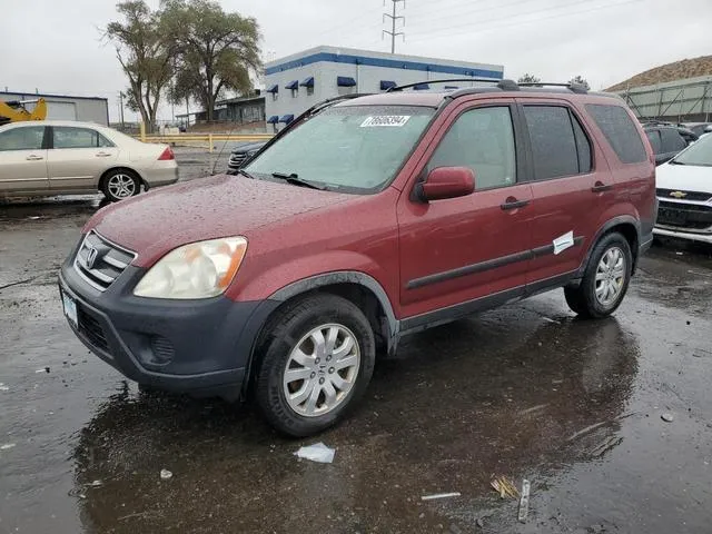 JHLRD78806C055962 2006 2006 Honda CR-V- EX 1