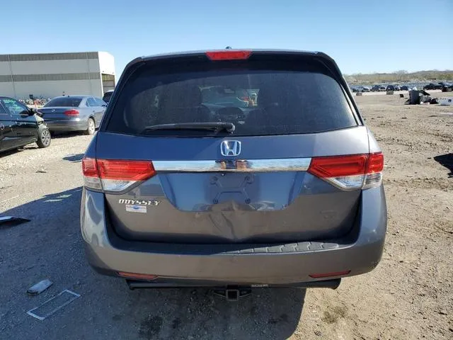 5FNRL5H69FB093342 2015 2015 Honda Odyssey- Exl 6