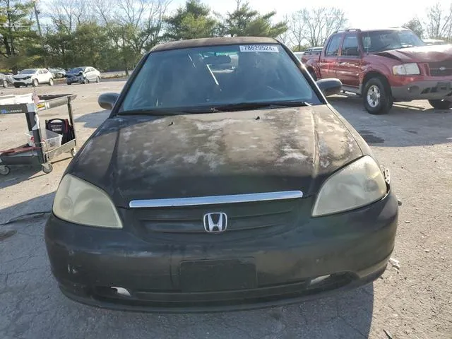 1HGES16591L052799 2001 2001 Honda Civic- LX 5