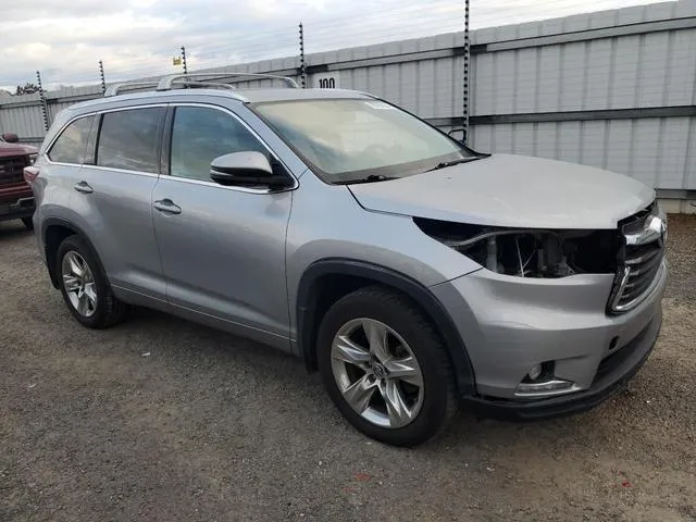 5TDDKRFH8GS249439 2016 2016 Toyota Highlander- Limited 4