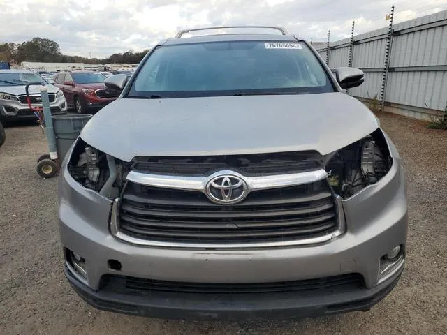 5TDDKRFH8GS249439 2016 2016 Toyota Highlander- Limited 5