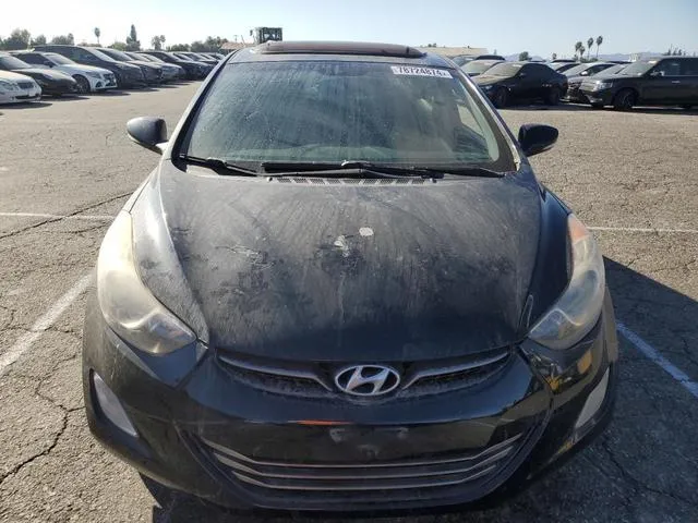 KMHDH4AE4DU661729 2013 2013 Hyundai Elantra- Gls 5