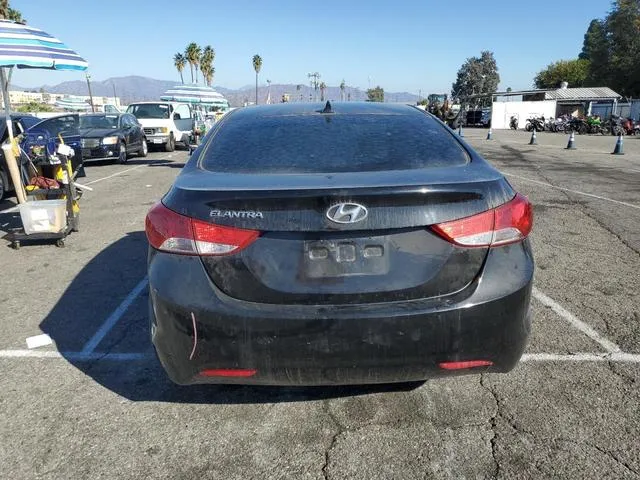 KMHDH4AE4DU661729 2013 2013 Hyundai Elantra- Gls 6