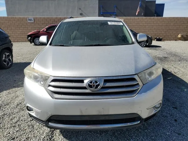 5TDZK3EH2DS115977 2013 2013 Toyota Highlander- Base 5