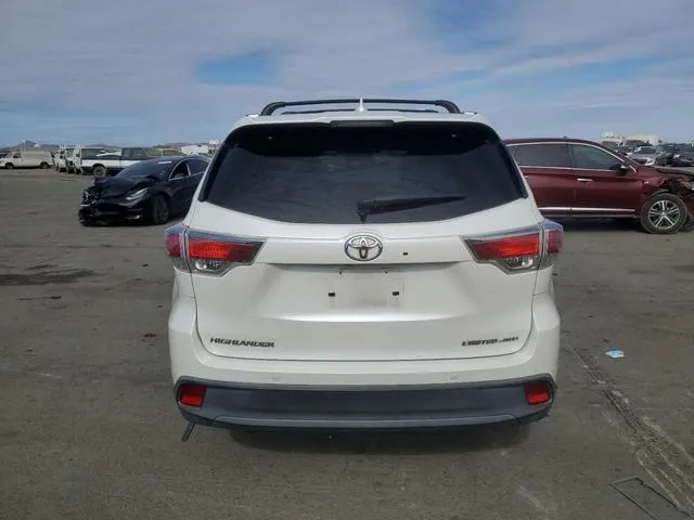 5TDDKRFH7GS252235 2016 2016 Toyota Highlander- Limited 6