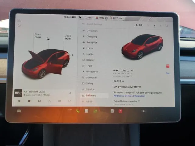 5YJYGDEE7MF218728 2021 2021 Tesla MODEL Y 9