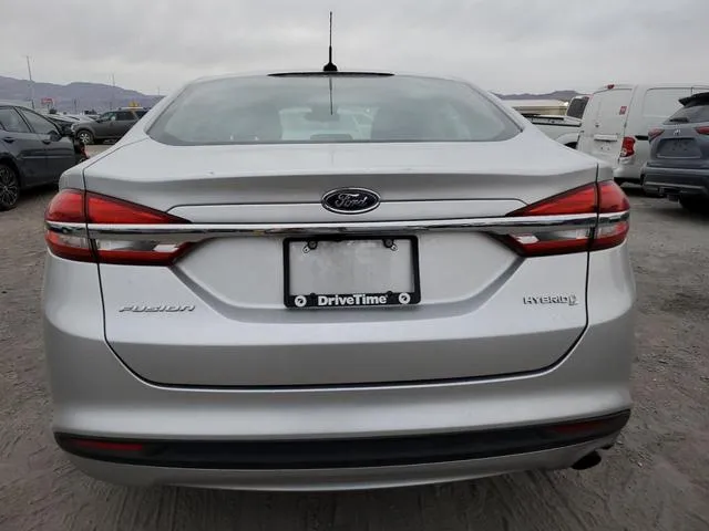 3FA6P0LU4JR156389 2018 2018 Ford Fusion- Se Hybrid 6