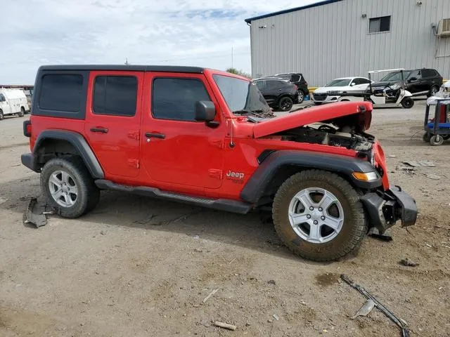 1C4HJXDN2LW279810 2020 2020 Jeep Wrangler- Sport 4