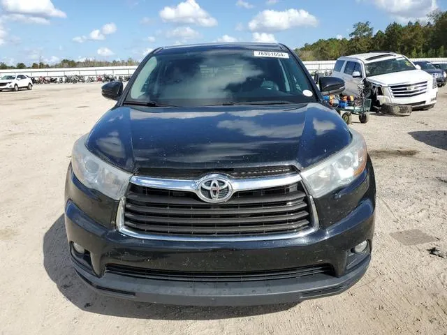 5TDBKRFH7GS350205 2016 2016 Toyota Highlander- LE 5