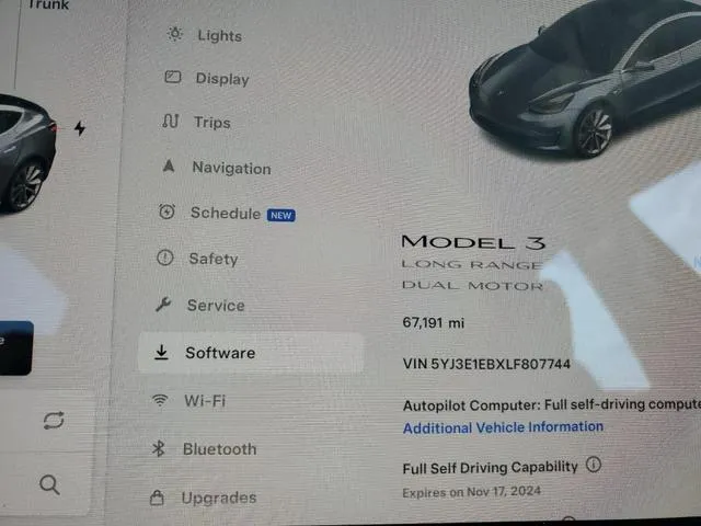 5YJ3E1EBXLF807744 2020 2020 Tesla MODEL 3 9