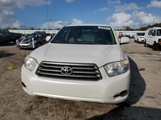 5TDZA3EH2AS005607 2010 2010 Toyota Highlander 5