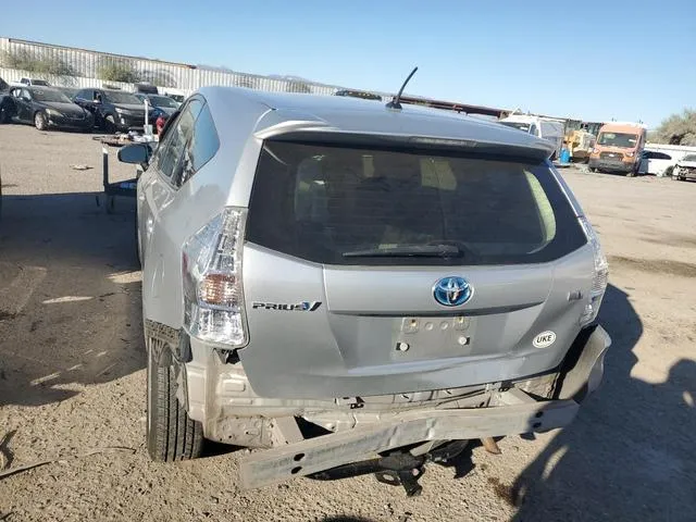 JTDZN3EU6C3083104 2012 2012 Toyota Prius 6