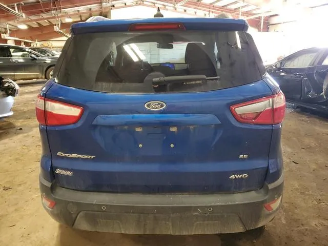 MAJ6S3GL9NC460128 2022 2022 Ford Ecosport- SE 6