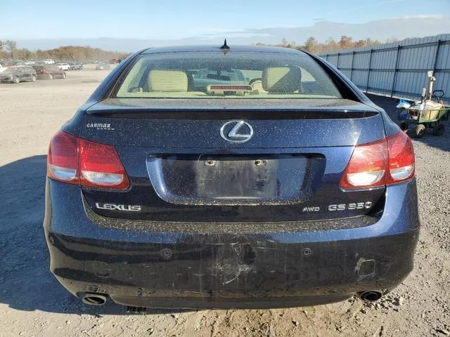 JTHCE96S180017461 2008 2008 Lexus GS- 350 6