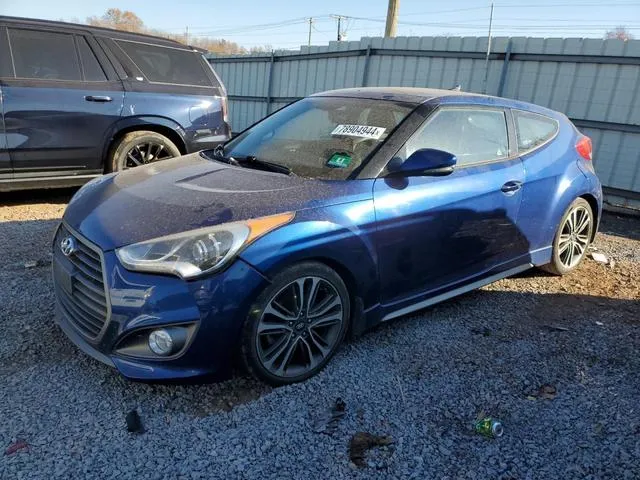 KMHTC6AE0GU266070 2016 2016 Hyundai Veloster- Turbo 1