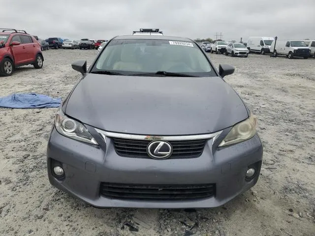 JTHKD5BH0C2058842 2012 2012 Lexus CT- 200 5