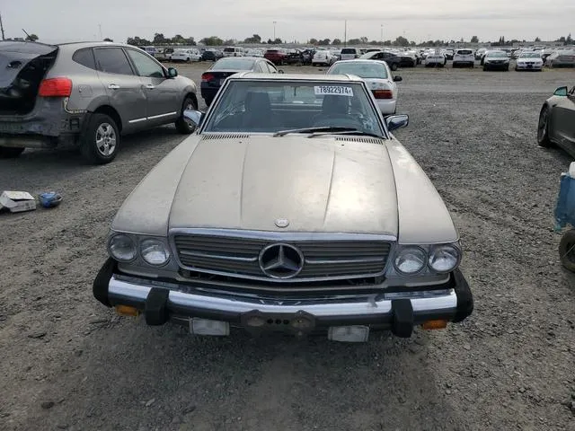 WDBBA48D7GA038817 1986 1986 Mercedes-Benz 560- SL 5