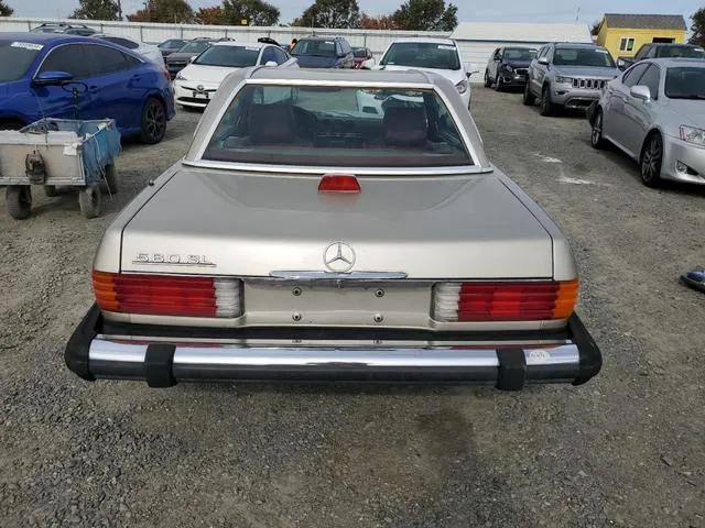 WDBBA48D7GA038817 1986 1986 Mercedes-Benz 560- SL 6