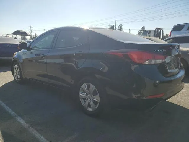 KMHDH4AE9GU490349 2016 2016 Hyundai Elantra- SE 2