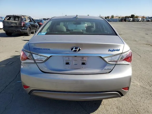 KMHEC4A43DA092500 2013 2013 Hyundai Sonata- Hybrid 6