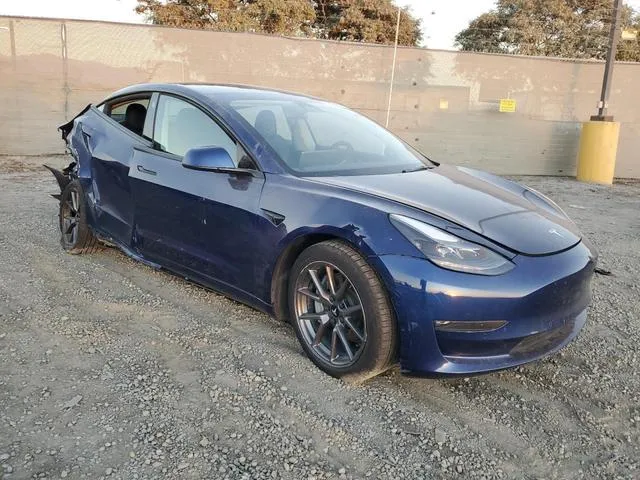 5YJ3E1EB1NF198384 2022 2022 Tesla MODEL 3 4