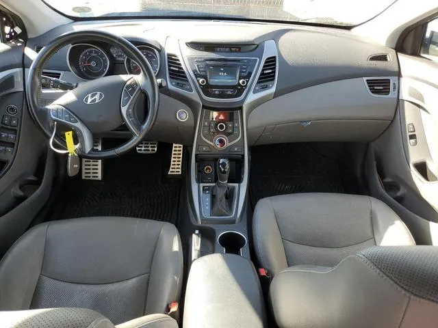 KMHDH4AH4EU167656 2014 2014 Hyundai Elantra- SE 8