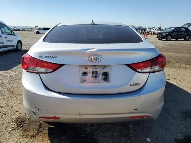 KMHDH4AE0DU867792 2013 2013 Hyundai Elantra- Gls 6