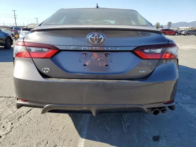 4T1G11AK8MU464584 2021 2021 Toyota Camry- SE 6