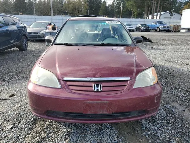 2HGES16522H504106 2002 2002 Honda Civic- LX 5