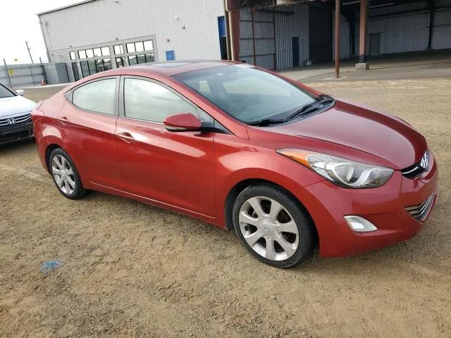 KMHDH4AE6CU198930 2012 2012 Hyundai Elantra- Gls 4