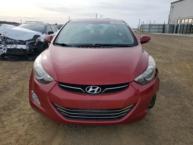 KMHDH4AE6CU198930 2012 2012 Hyundai Elantra- Gls 5