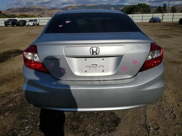 19XFB2F89CE334357 2012 2012 Honda Civic- EX 6