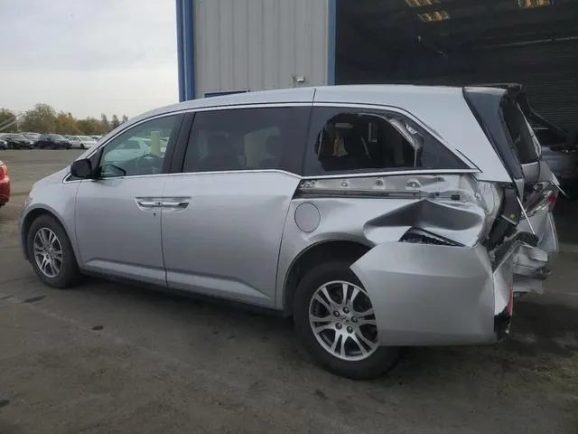 5FNRL5H67CB136491 2012 2012 Honda Odyssey- Exl 2