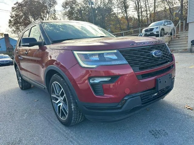 1FM5K8GT8KGB48904 2019 2019 Ford Explorer- Sport 4