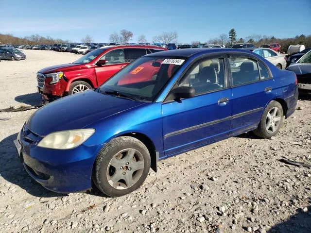 1HGES16374L024115 2004 2004 Honda Civic- Dx Vp 1