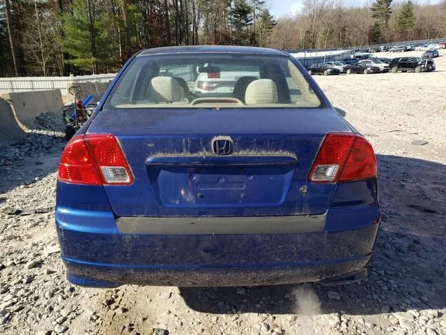 1HGES16374L024115 2004 2004 Honda Civic- Dx Vp 6