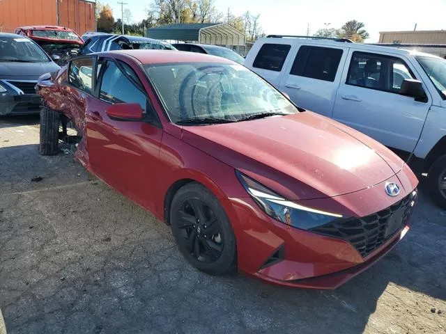 KMHLM4AG6MU118908 2021 2021 Hyundai Elantra- Sel 4