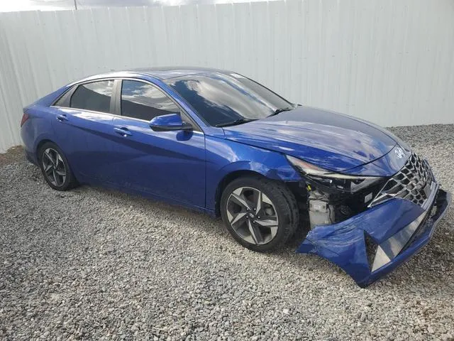 5NPLP4AG3MH010896 2021 2021 Hyundai Elantra- Limited 4